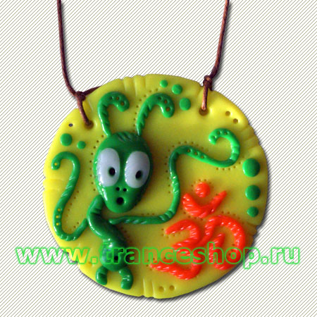 77 Pendant, glow in UV