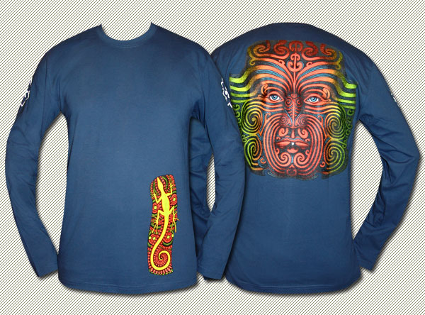 Mask Longsleeve, glow in UV