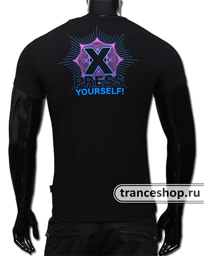 Футболка Express Youeself, светится в УФ