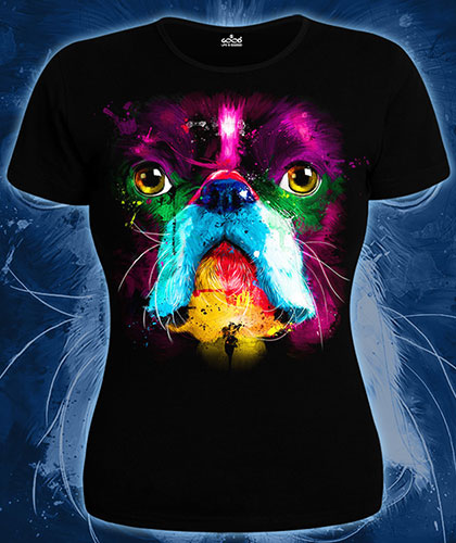 Футболка Fluro Dog, светится в УФ Футболка Fluro Dog, светится в УФ