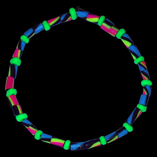 102 Beads, glow in UV
