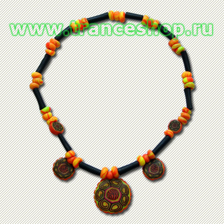 Бусы 501, светится в УФ