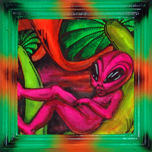 38 Picture, glow in UV