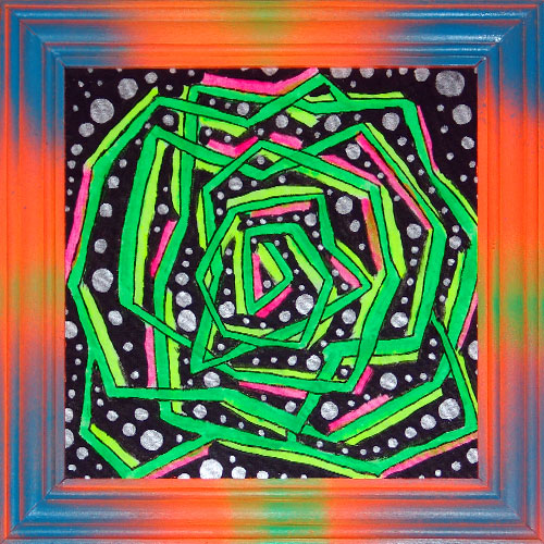 51 Picture, glow in UV