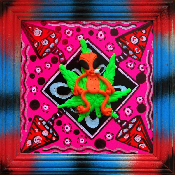 122 Picture, glow in UV