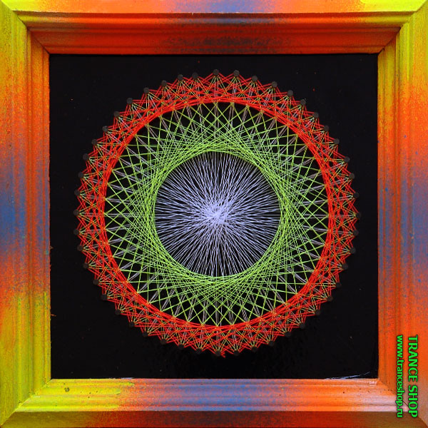 171 Fractal, glow in UV