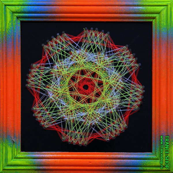 197 Fractal, glow in UV
