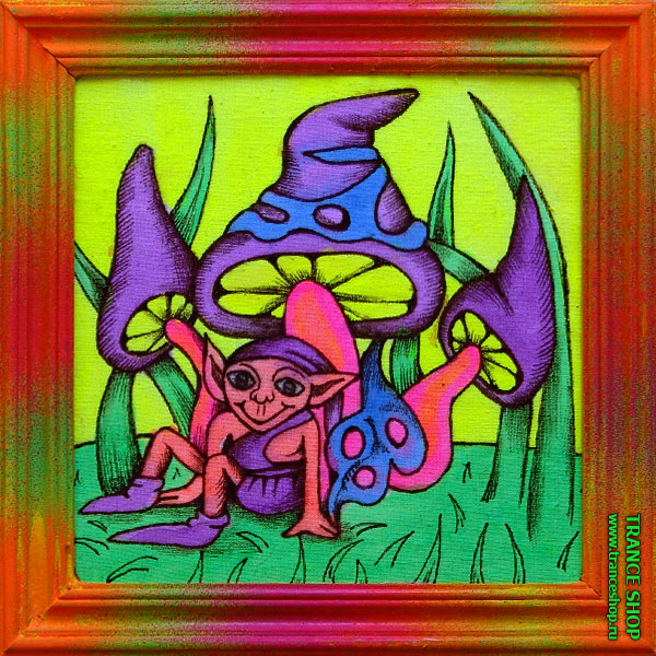 205 Picture, glow in UV