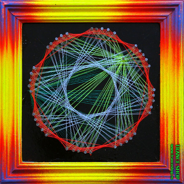 265 Fractal, glow in UV