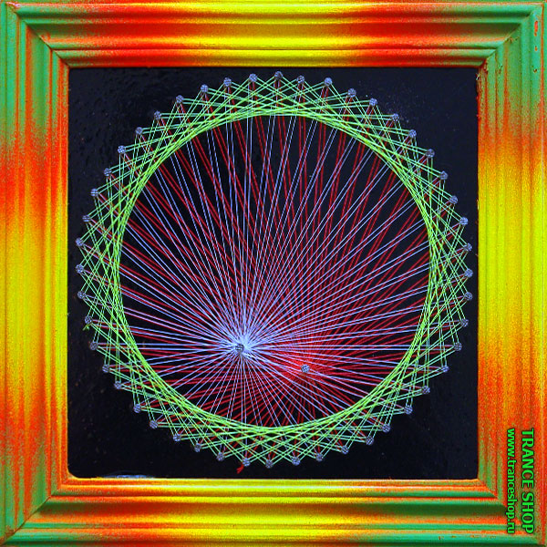 267 Fractal, glow in UV