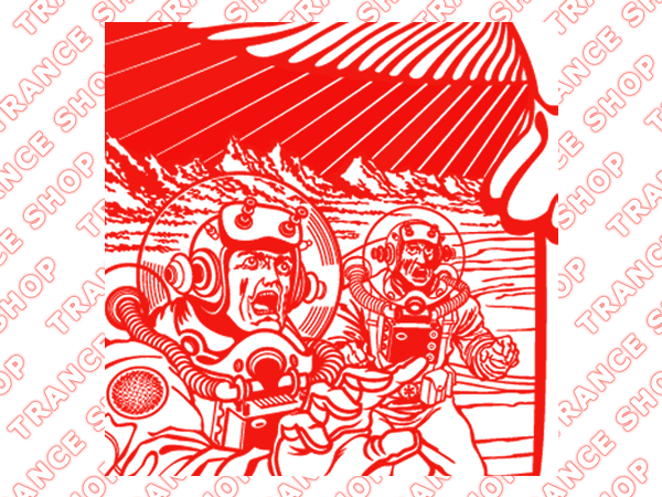 Футболка Mushroom spacemans, светится в УФ