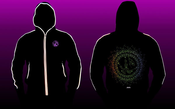 Куртка United Colours, светится в УФ Куртка United Colours, светится в УФ