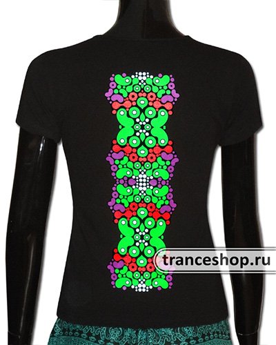 Evolution T-shirt, glow in dark & UV