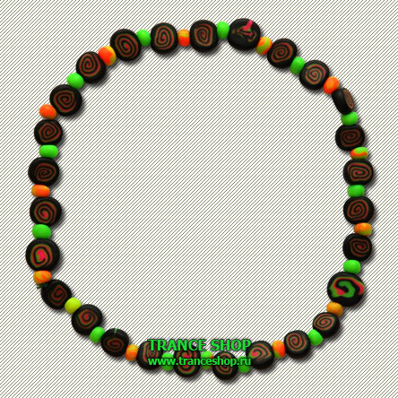 25 Beads, glow in UV